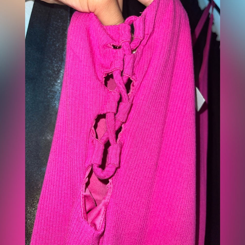 Magenta Tank Dress